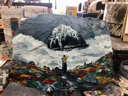 Sacred Stones of Tibet: Hand-Painted Spiritual Art for Your Soul