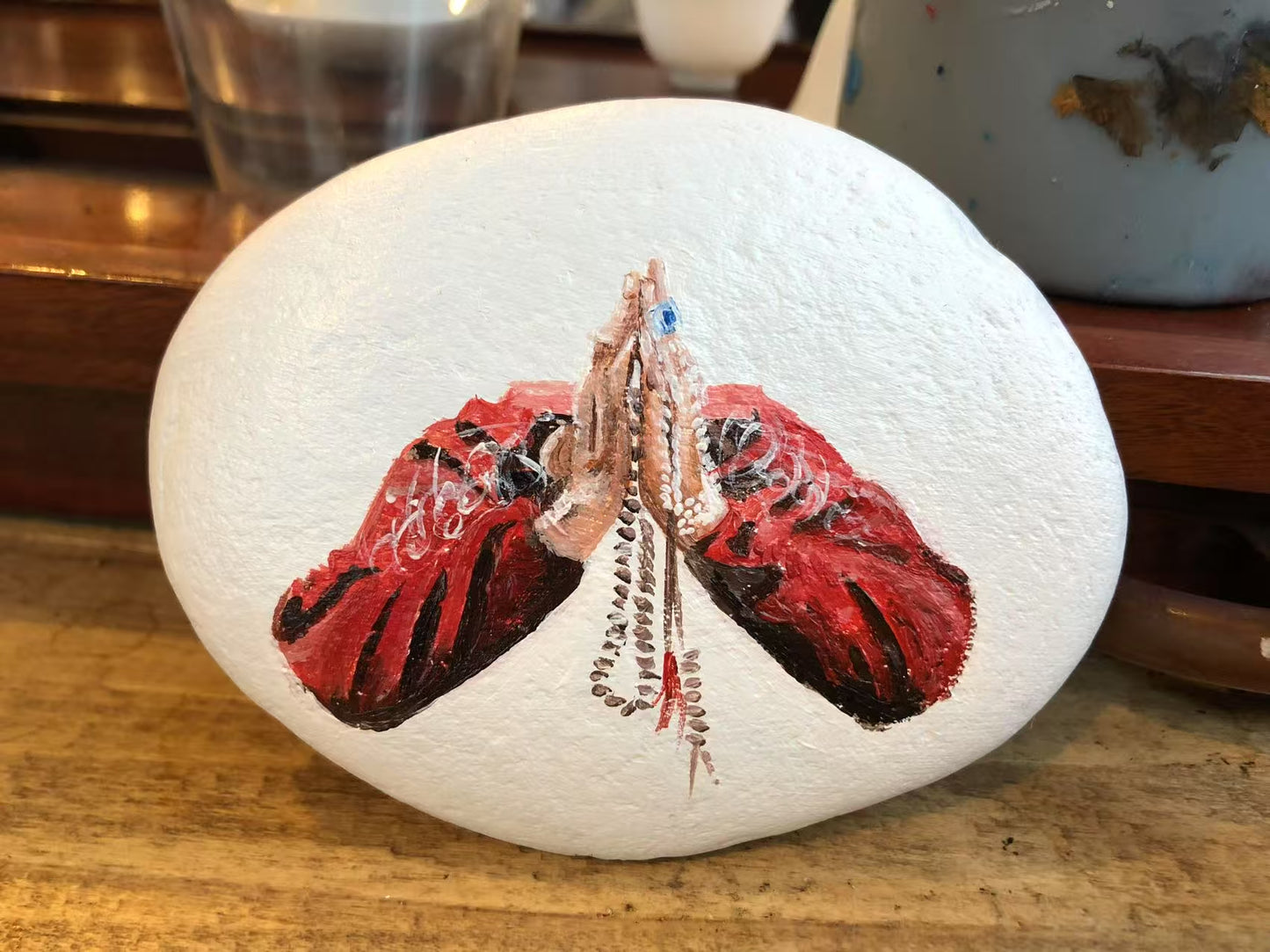 Sacred Stones of Tibet: Hand-Painted Spiritual Art for Your Soul